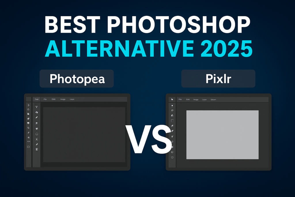 Photopea vs Pixlr Which is the best free Photoshop alternative in 2025